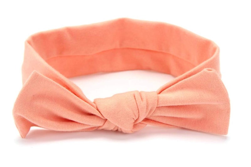 Toptim Baby Headbands Cotton Knotted, Girl's Rabbit Ear Hairbands for Newborn,Toddler 8-Pack (Multicoloured, one size) - Image 5